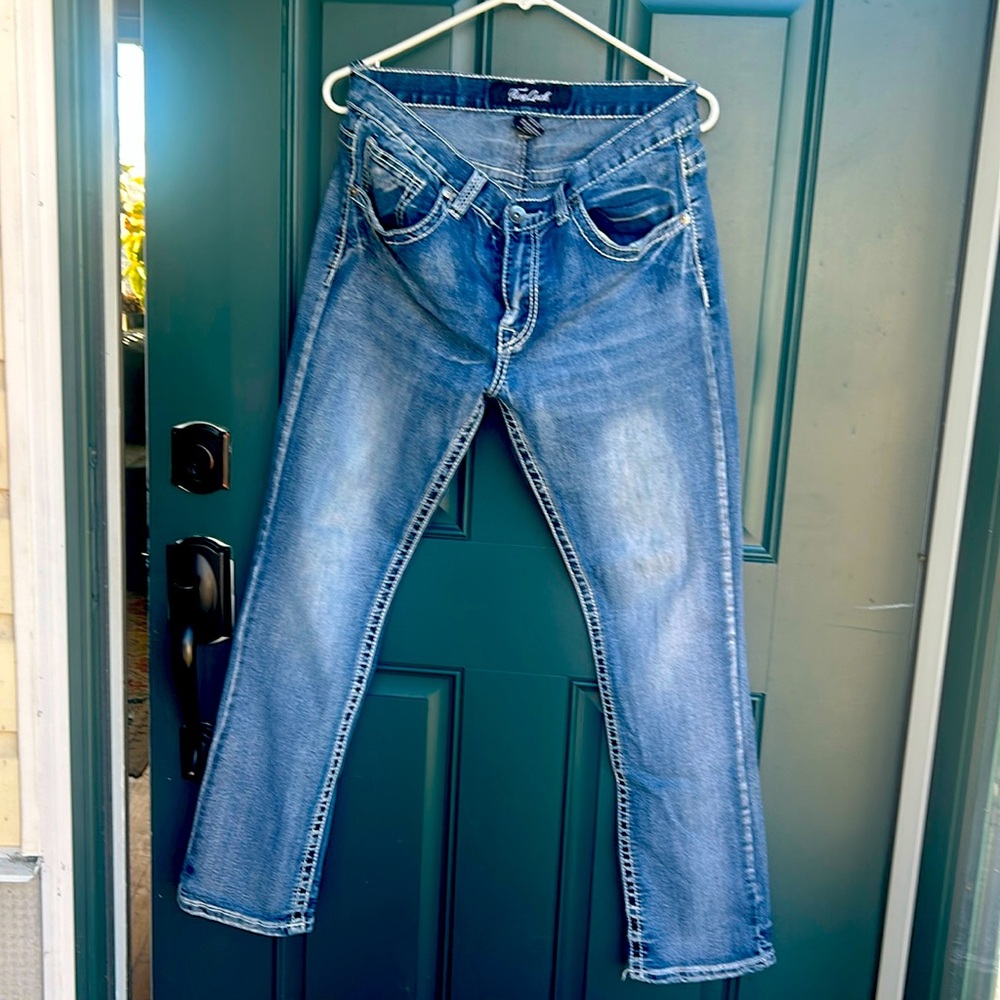 Great condition true luck jeans size 34/32